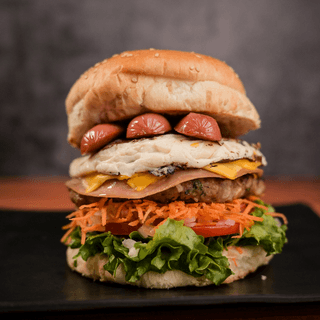 Hamburguesa combinada