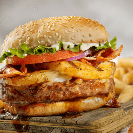 Hamburguesa Hawaiana