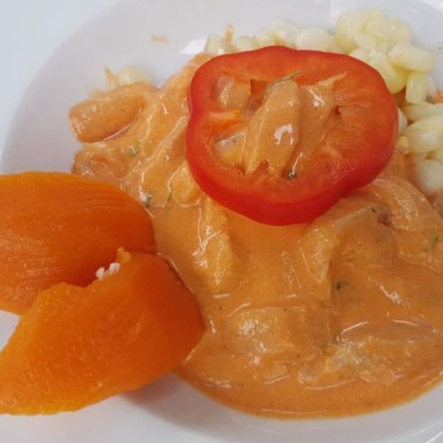 Tiradito en Crema de Rocoto