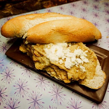 Torta de Chilaquiles