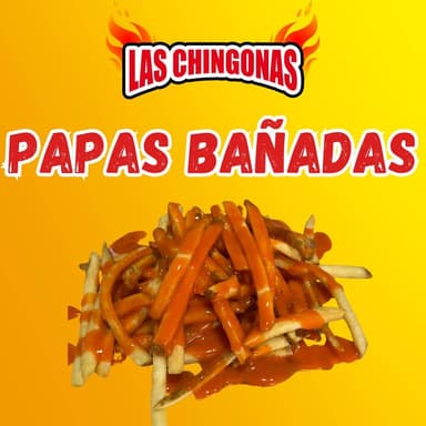 Papas a la Francesa Bañadas