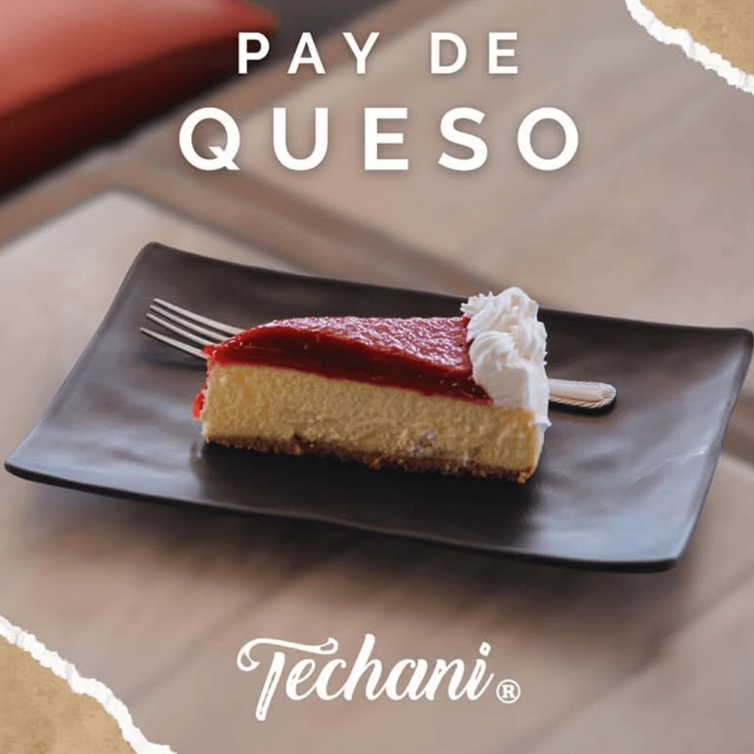 Rebanada de Pay de Queso con Zarzamora