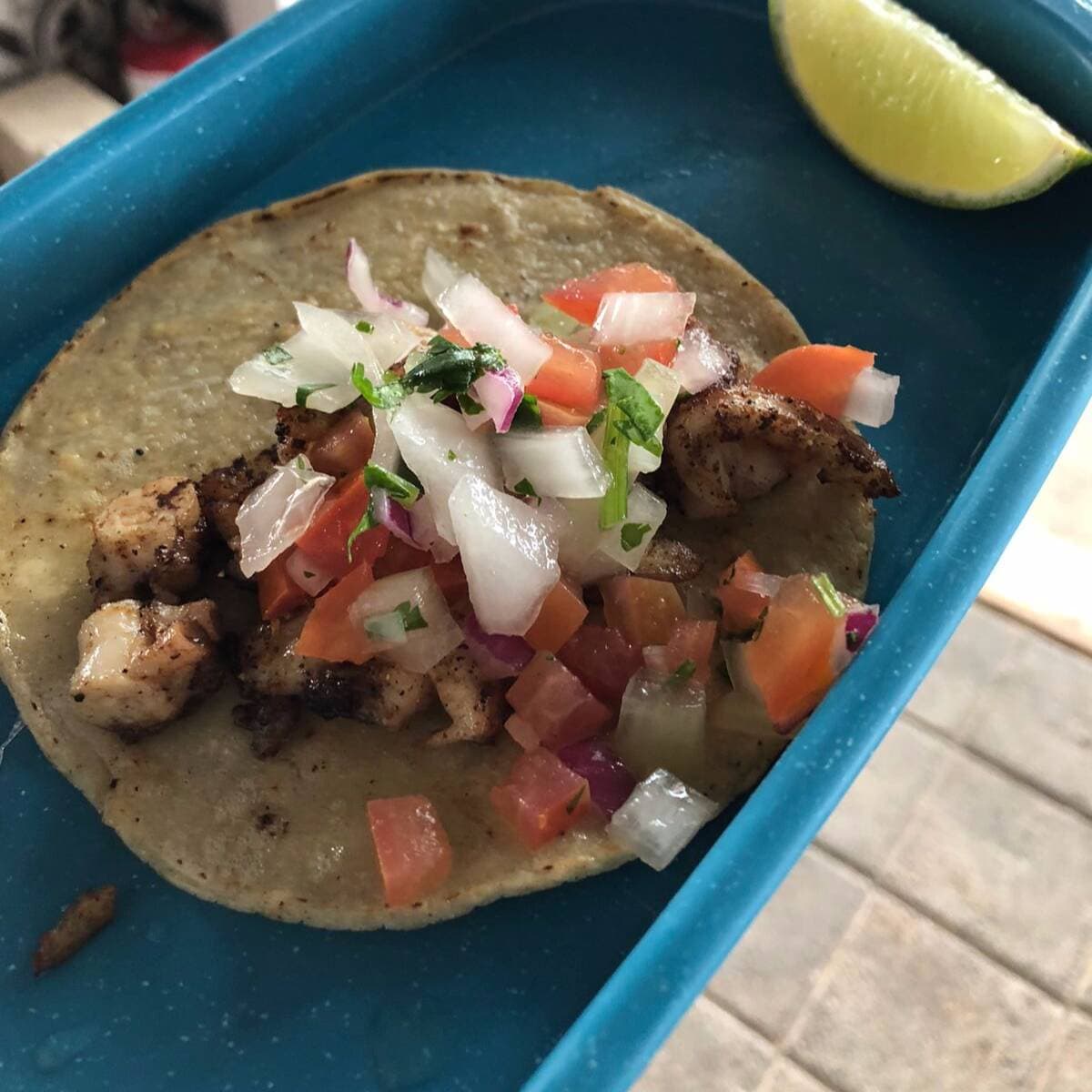 Taco de Pulpo al Mojo de Ajo