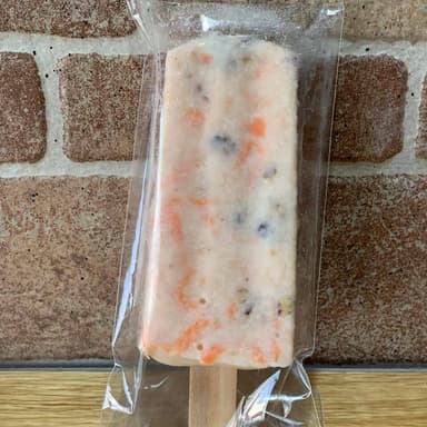 Paleta de Yogurth con Zanahoria