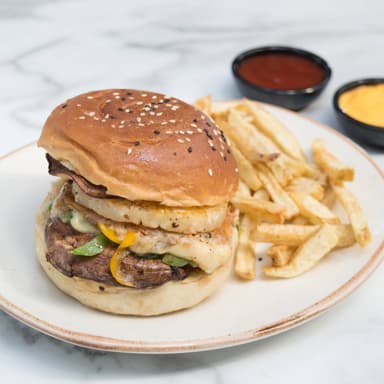 Hamburguesa vegetariana