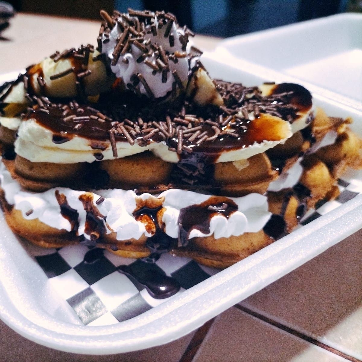 ❤️‍🔥😍TORRE DE WAFFLE