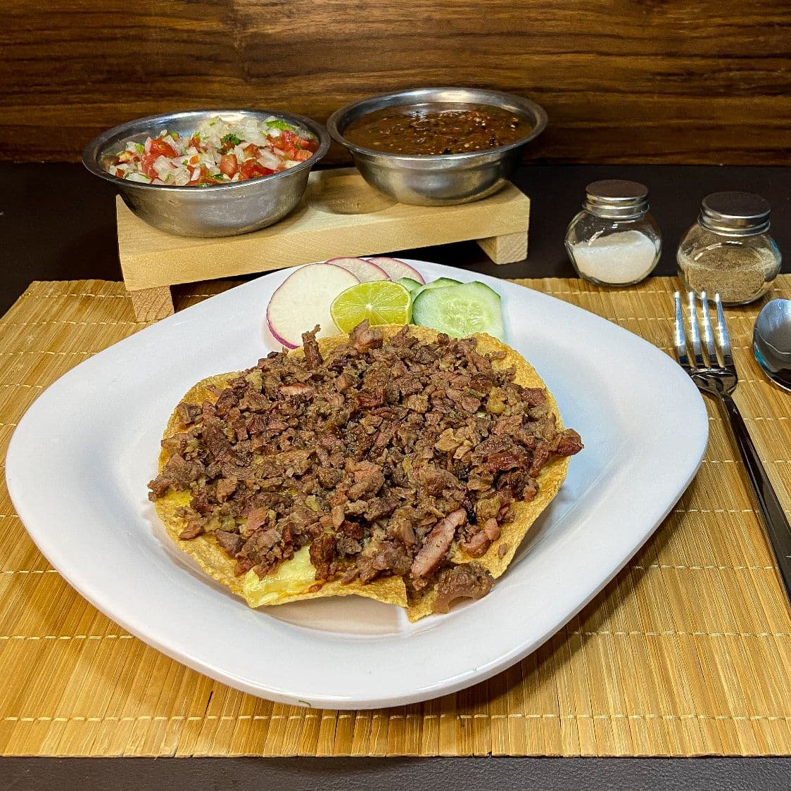 Vampiro Con algún tipo de carne o solo queso
