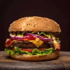 Hamburguesa D’li Hawai