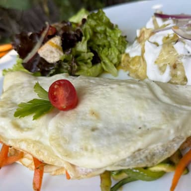 Omelette saludable
