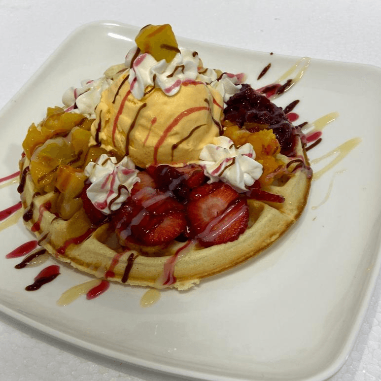 Waffle Frutal