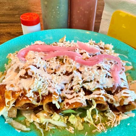 Flautas 6 pzas