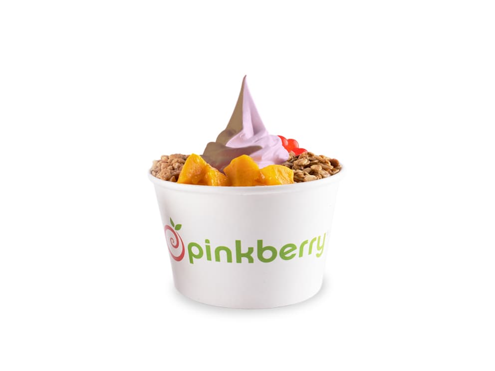 Pinkberry Mediano 2 Sabores con Toppings