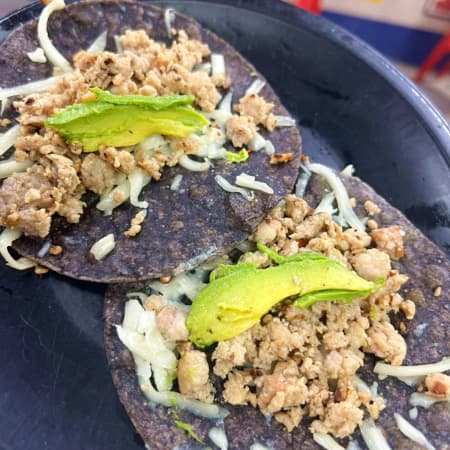 Quesadilla Azul De Pierna