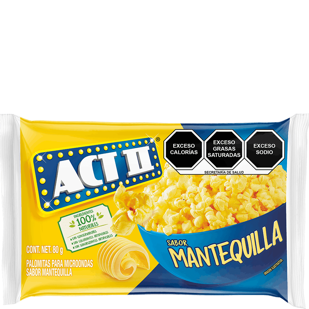 Palomitas ACT II Mantequilla 80gr