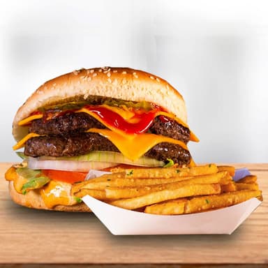 Doble + Papas