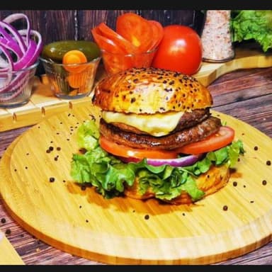 Hamburguesa Doble Carne..