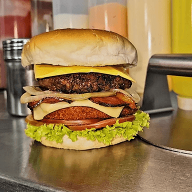 Hamburguesa Clásica Mixta Carne y Pollo