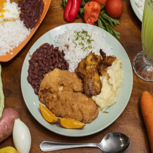 Casado con Pescado Empanizado