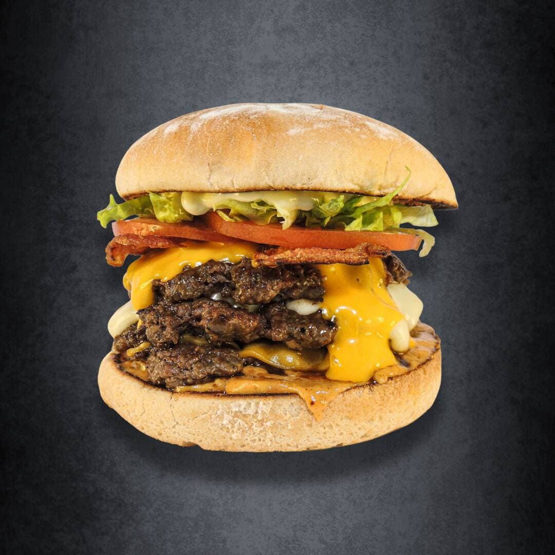 Hamburguesa Triple Cheese