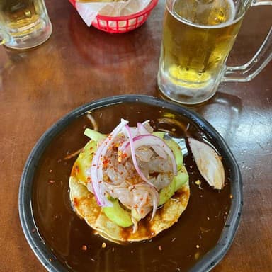 Tostada de Aguachile