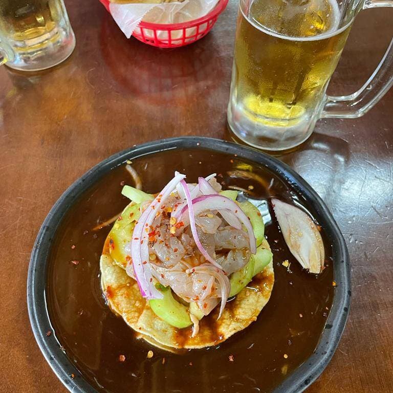 Tostada de Aguachile