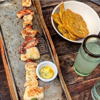 Brocheta de Mariscos