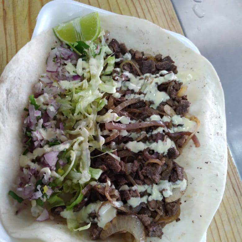 Burro de Carne al Pastor