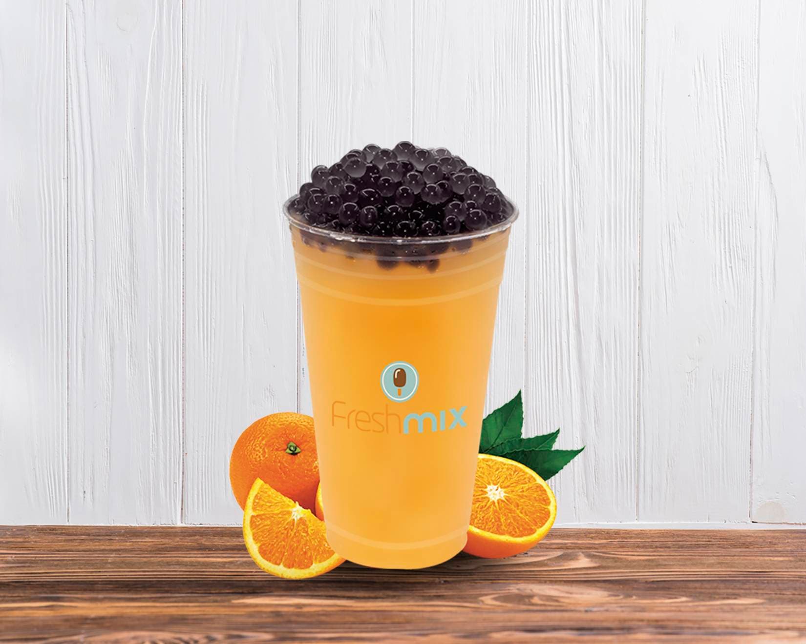 Bubble Frappe Naranja