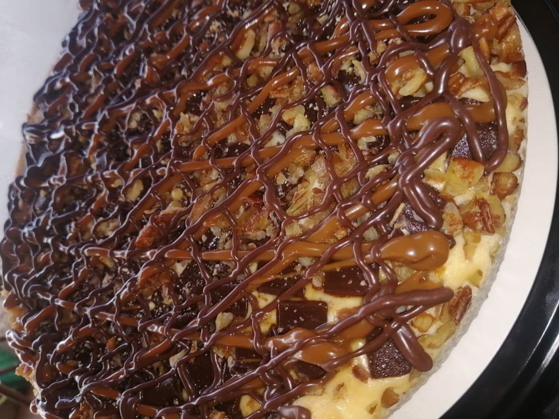 Pay de Queso con Chispas