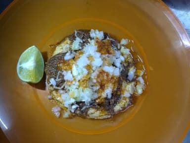 Sope de barbacoa y queso