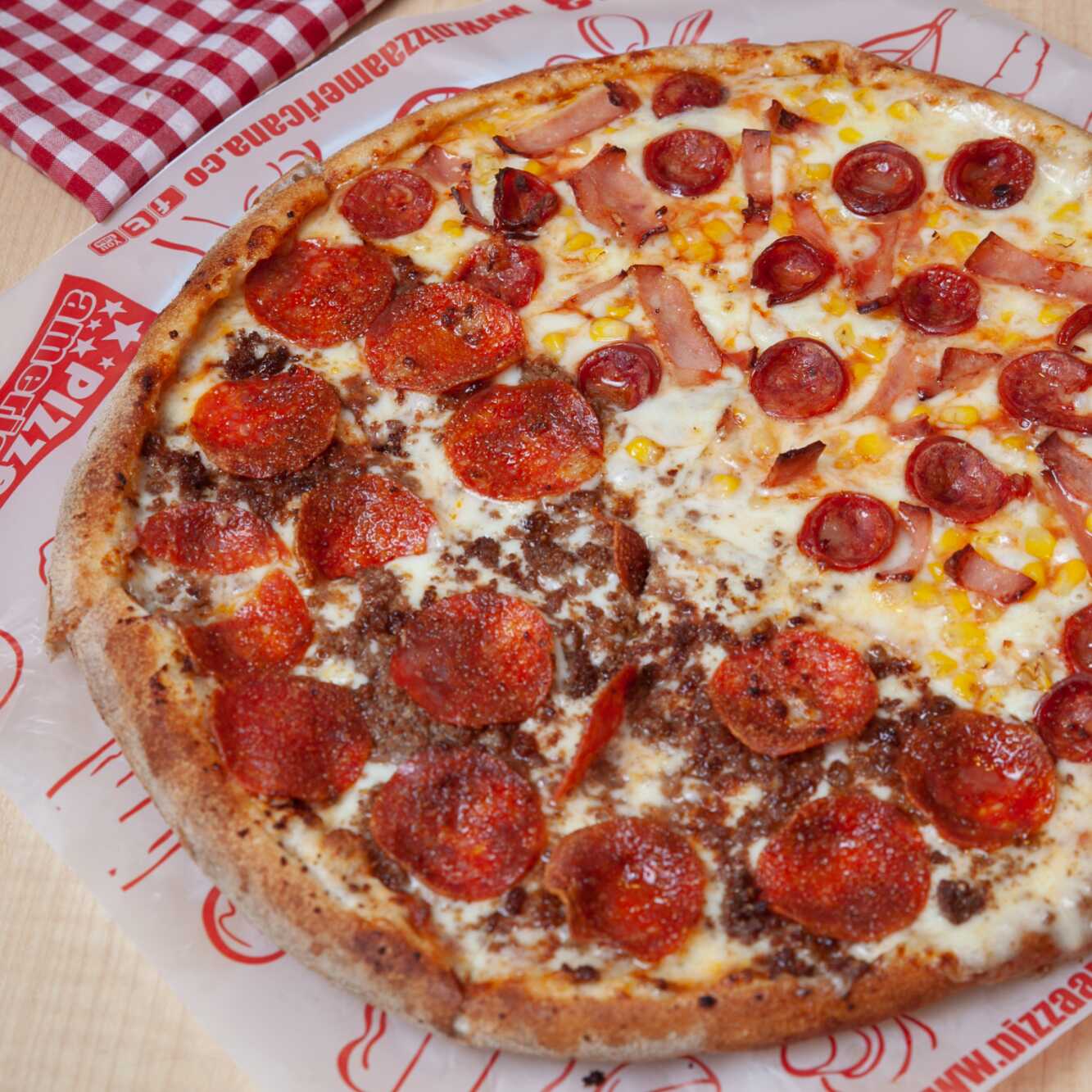 Pizza Grande por Mitades