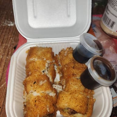 Suchi Empanizado mar y tierra