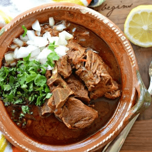 Plato de Birria Chico