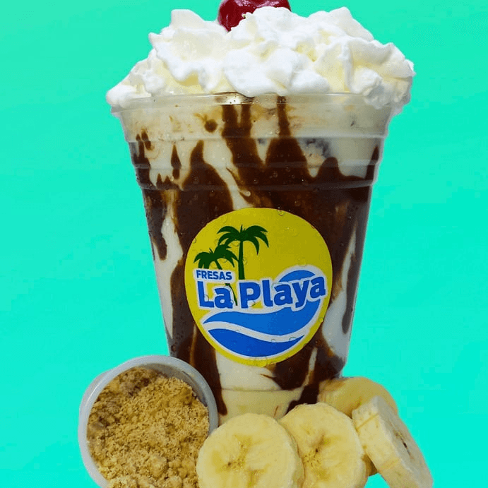 Plátano con Crema