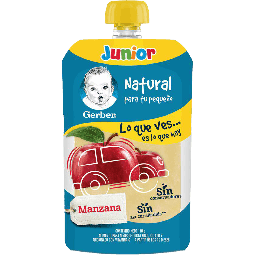 GERBER Jr Manzana 110 gr