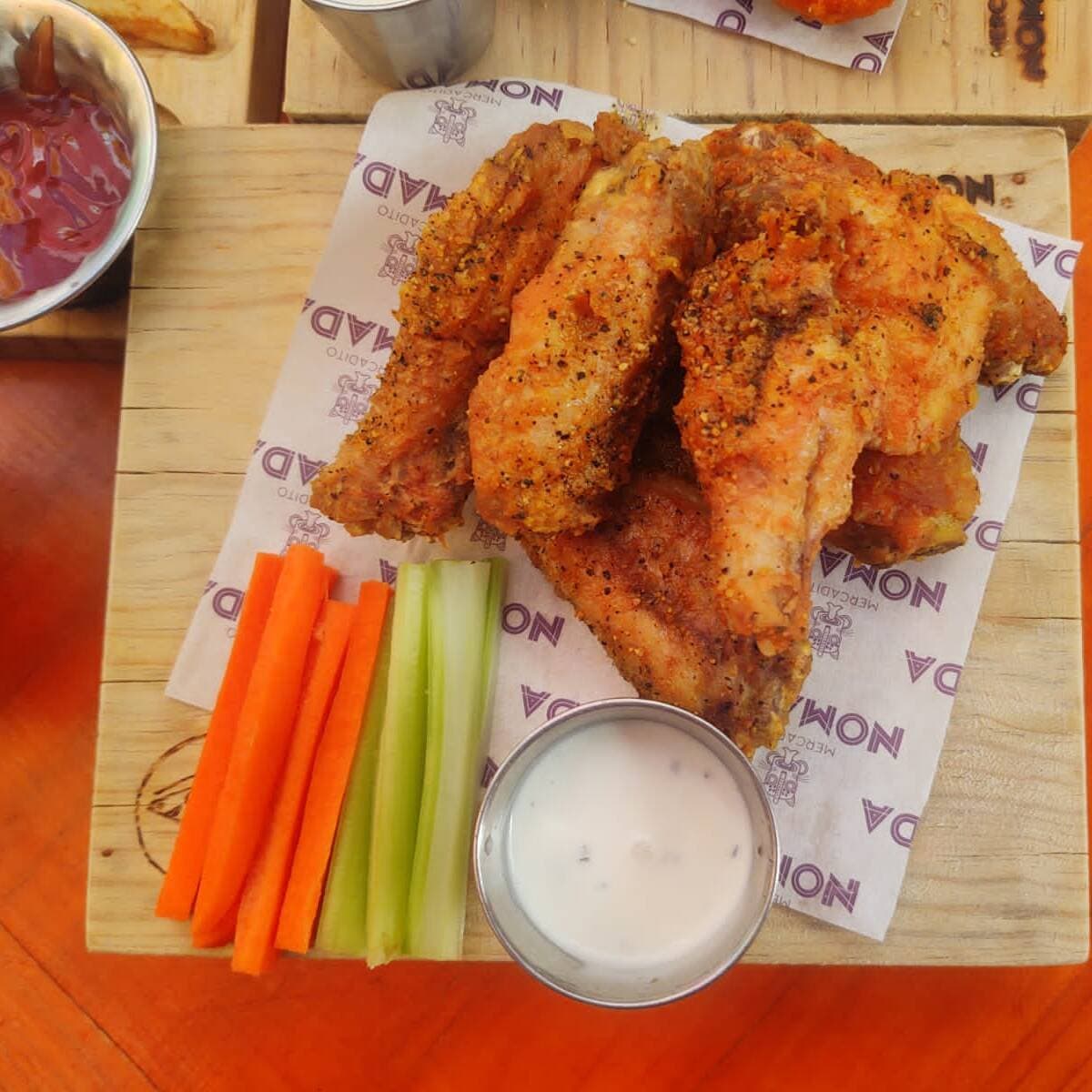 Orden de Alitas Lemon Pepper
