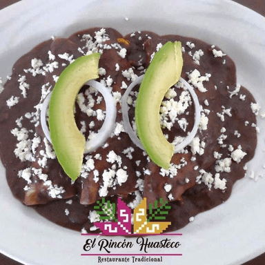Enfrijoladas con Cecina