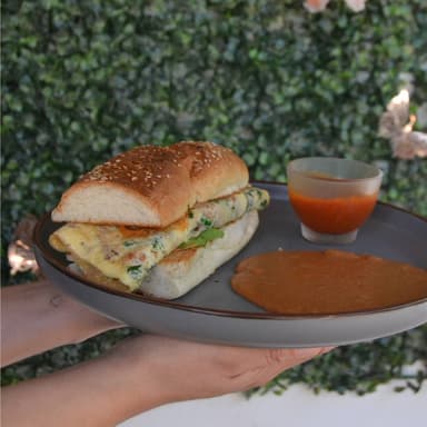 Baguette Omelette