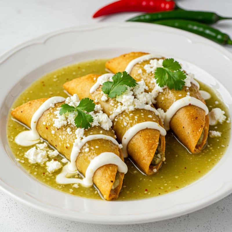 Enchiladas Verdes