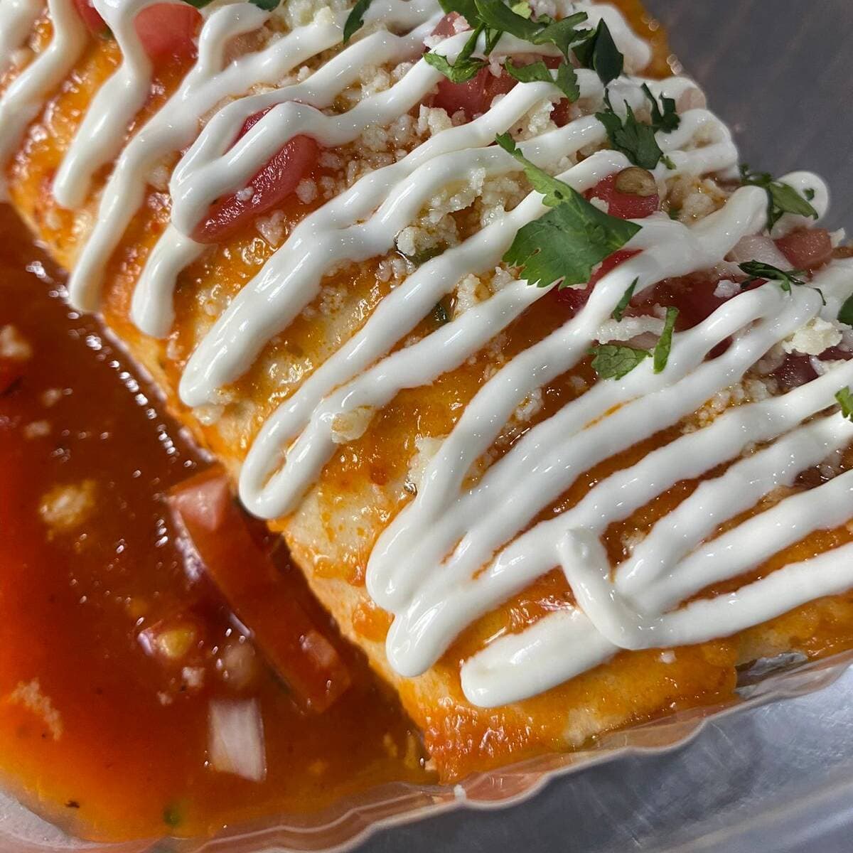 Burrito de Chilaquil