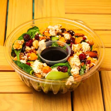 Ensalada de Espinaca y Queso de Cabra
