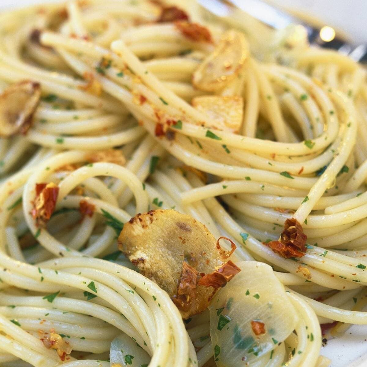 Pasta Aglio olio é peperoncino