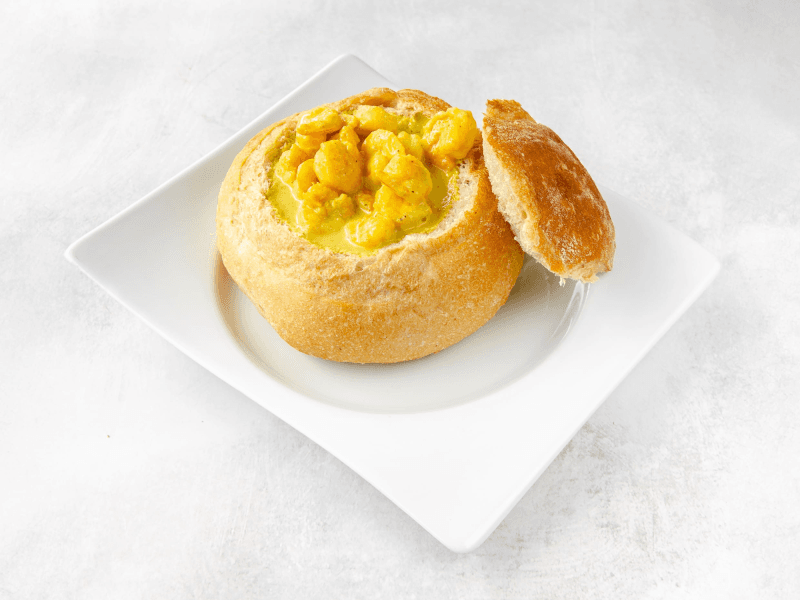 Panne Cook Camarones al Curry