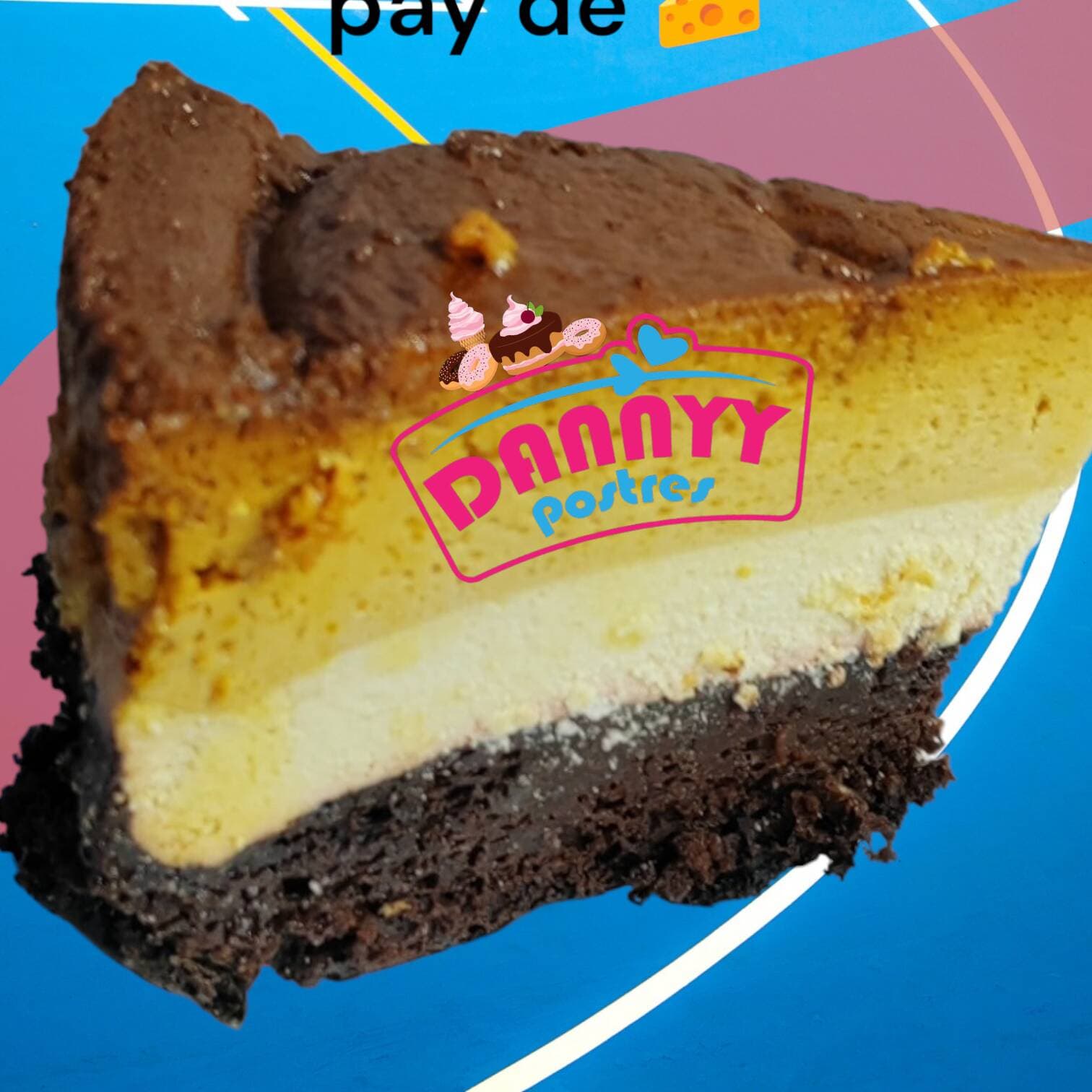 Pastel Imposible con Pay de Queso