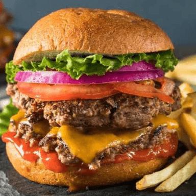 Hamburguesa Sencilla Doble Carne