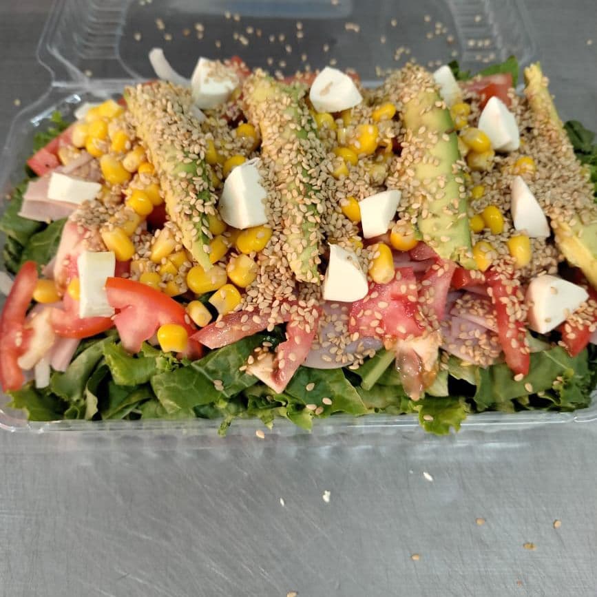 Ensalada Vegetales ( Jamon de Pavo )