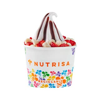 Helado Suave Sencillo Sabor Natural