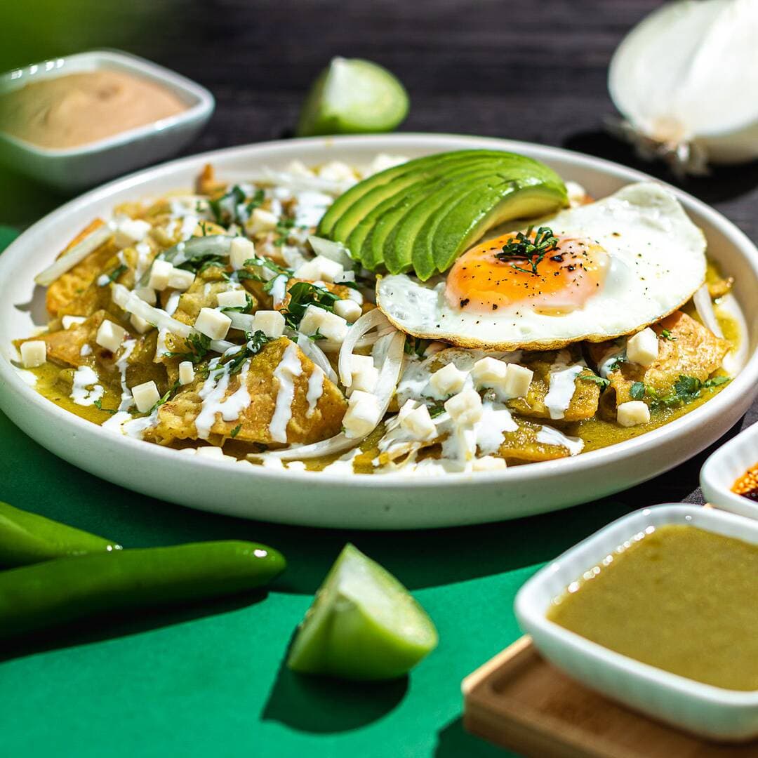 Chilaquiles Rojos o Verdes