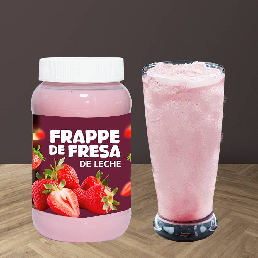 Frappe De Fresa de Leche 500 ml