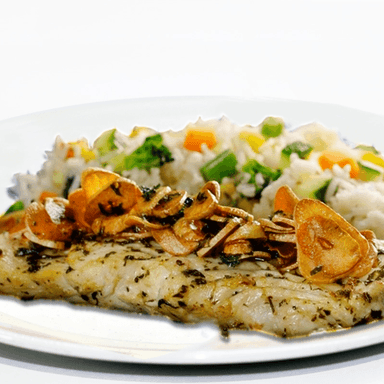 Filete de Pescado Al Ajillo